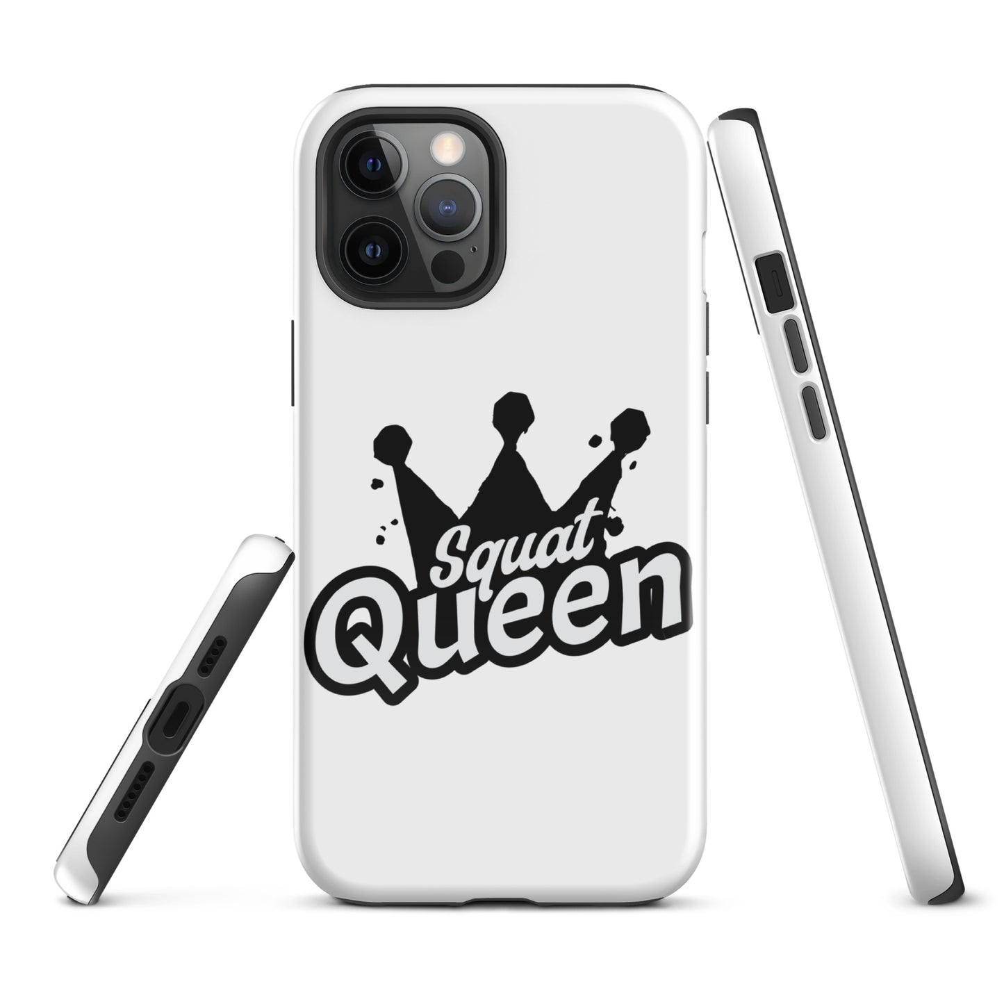 Gym Inspired Protective Tough Case for iPhone® Squat Queen