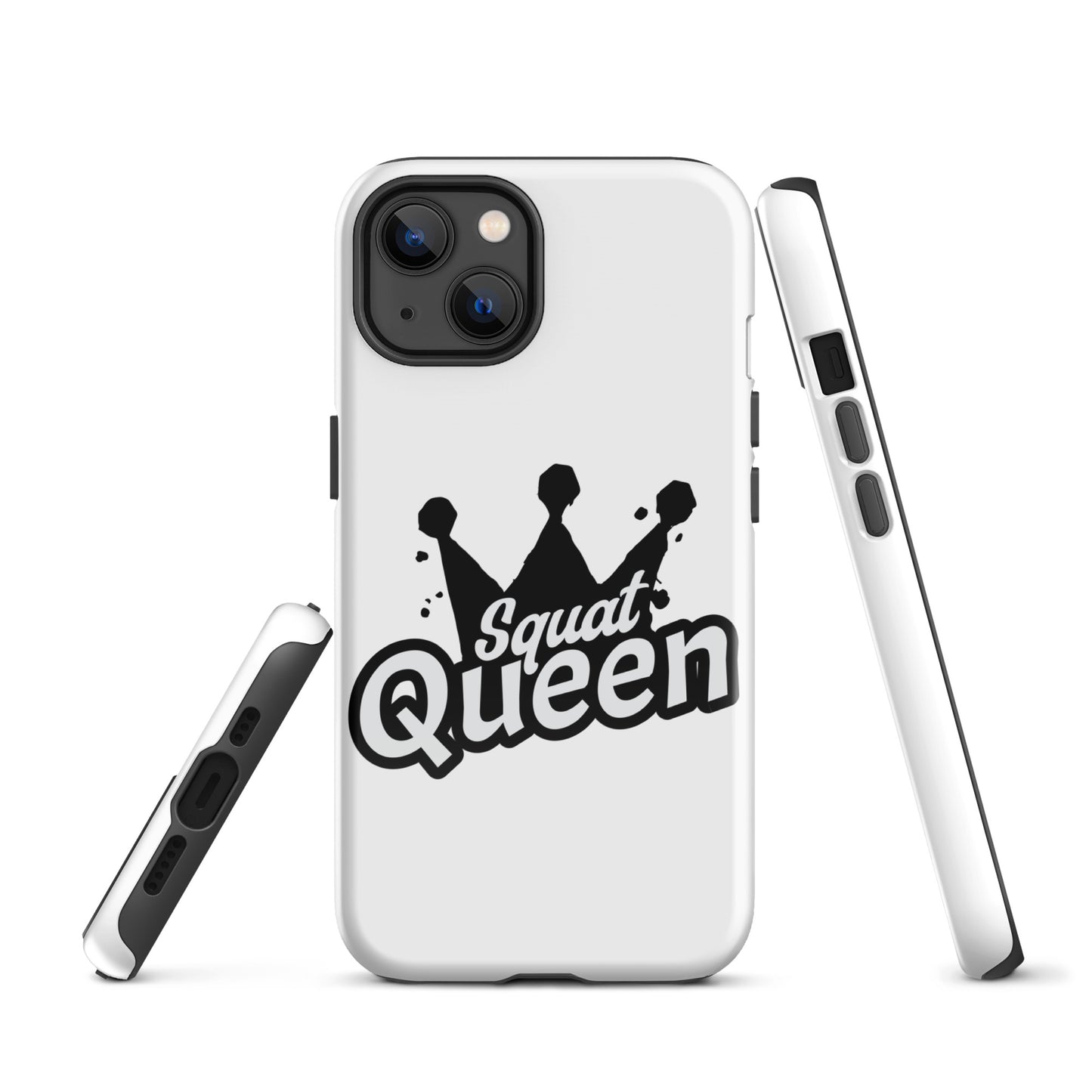 Gym Inspired Protective Tough Case for iPhone® Squat Queen