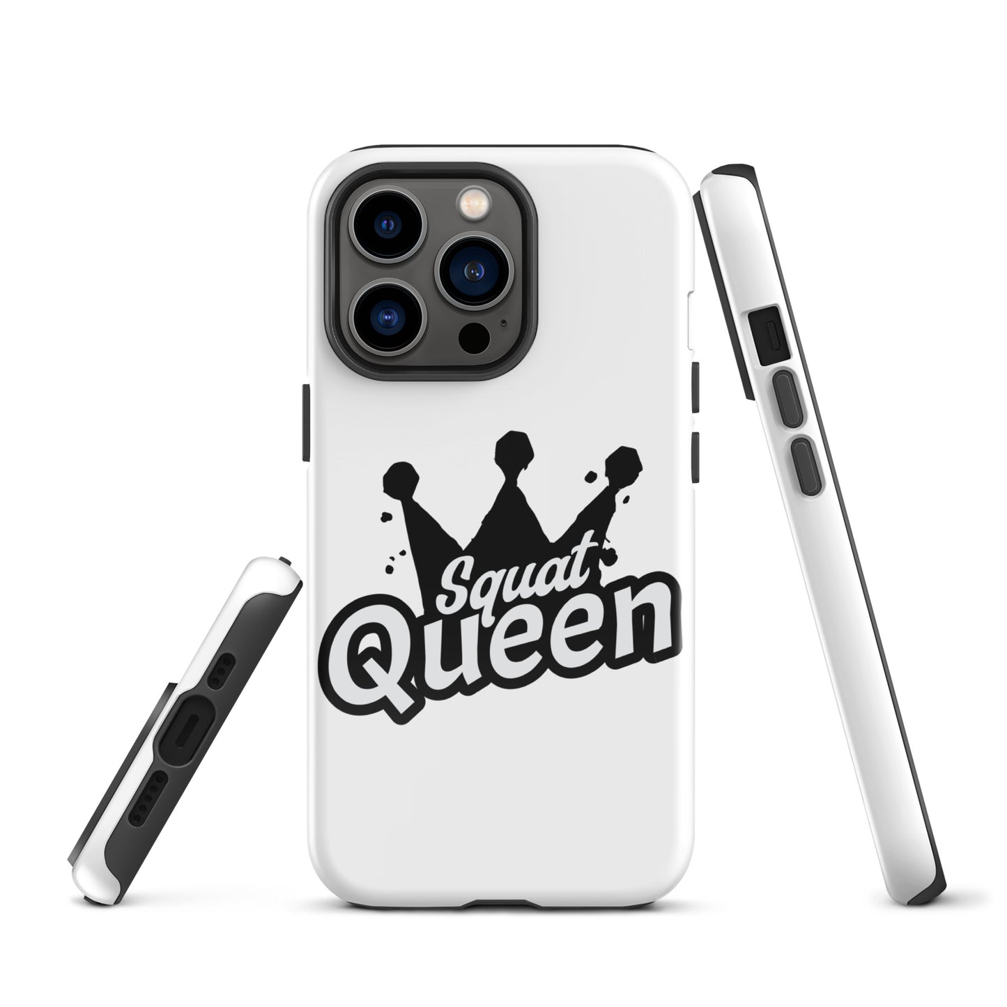 Gym Inspired Protective Tough Case for iPhone® Squat Queen