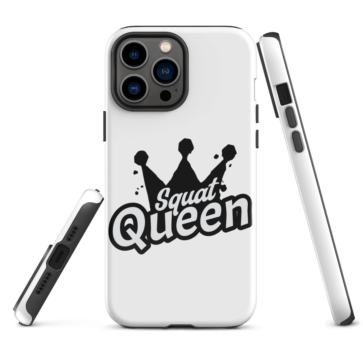 Gym Inspired Protective Tough Case for iPhone® Squat Queen