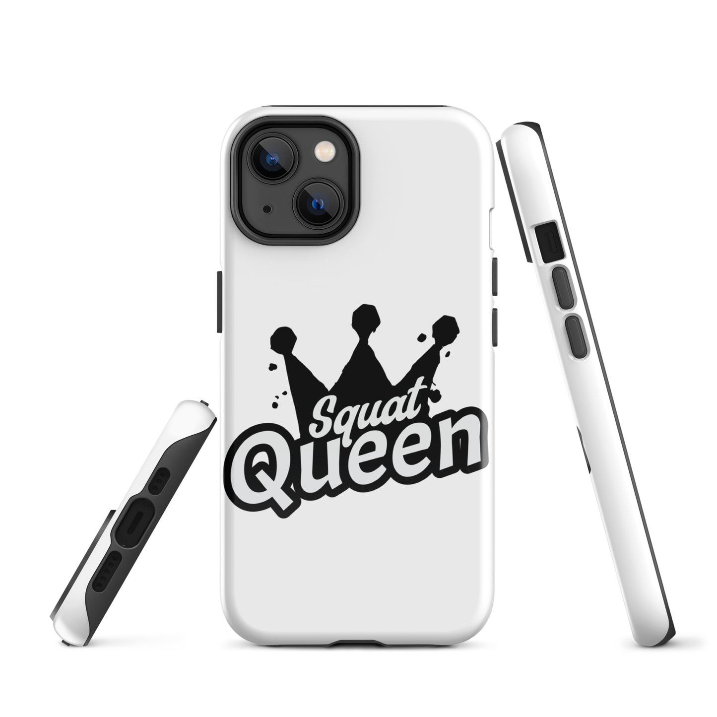 Gym Inspired Protective Tough Case for iPhone® Squat Queen