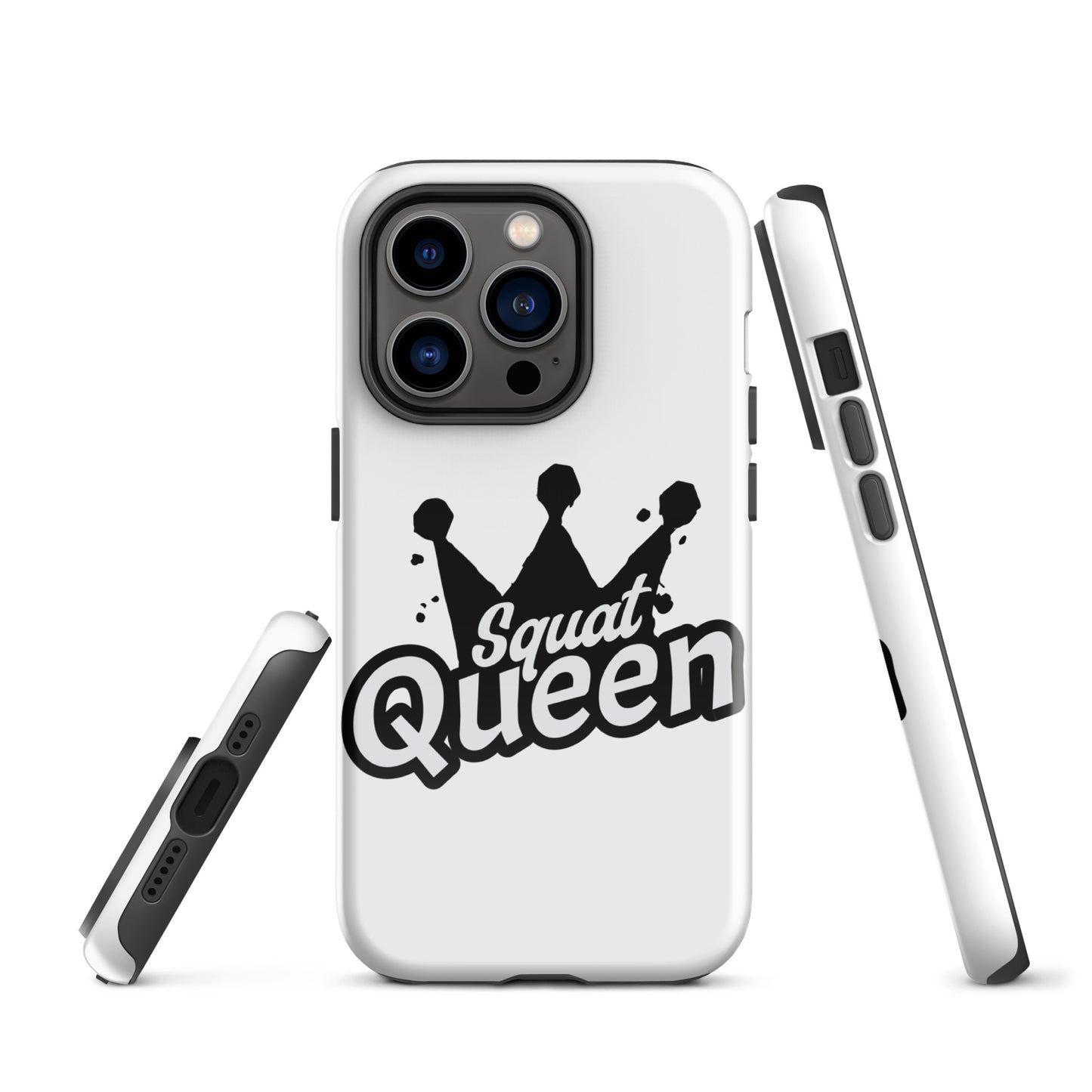 Gym Inspired Protective Tough Case for iPhone® Squat Queen