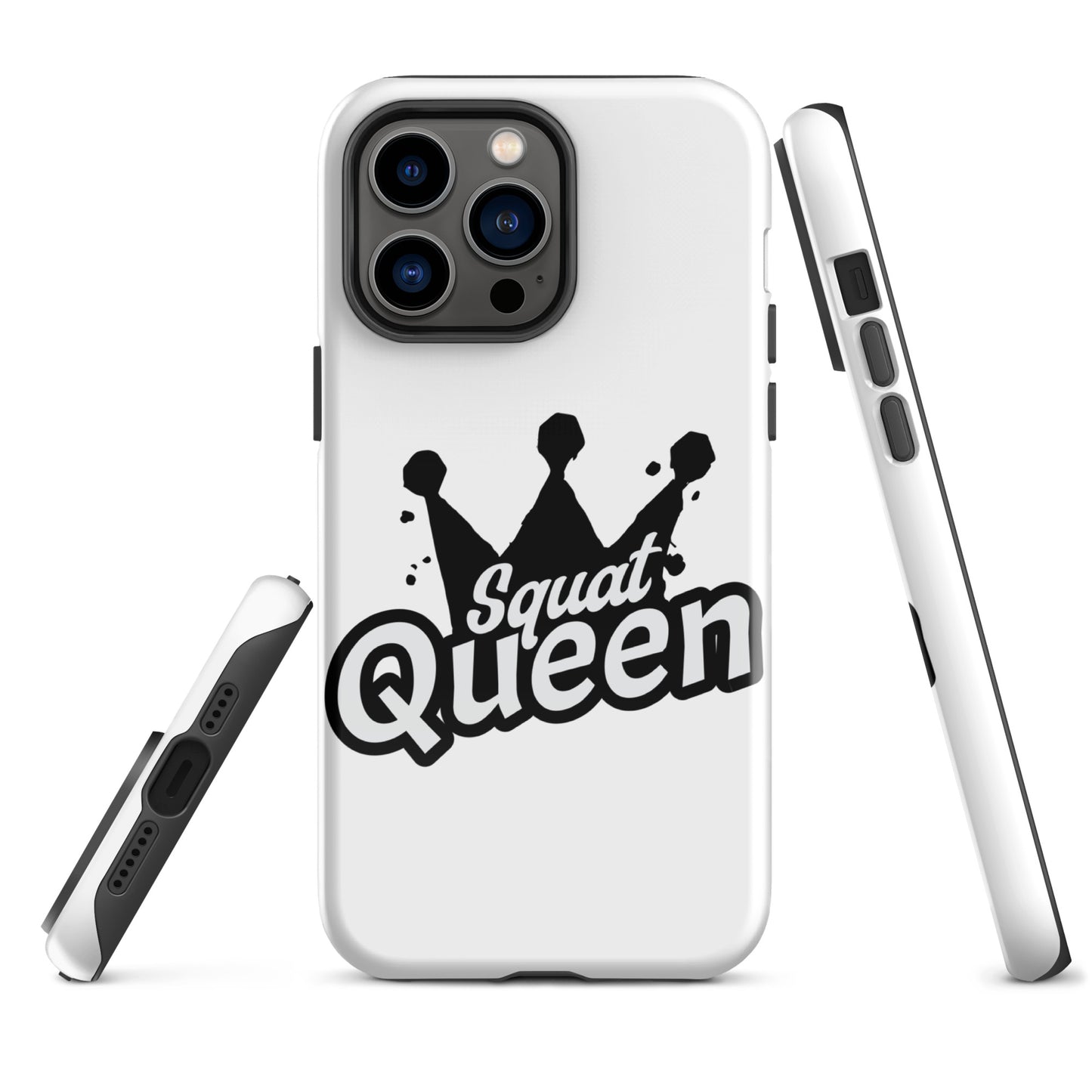 Gym Inspired Protective Tough Case for iPhone® Squat Queen