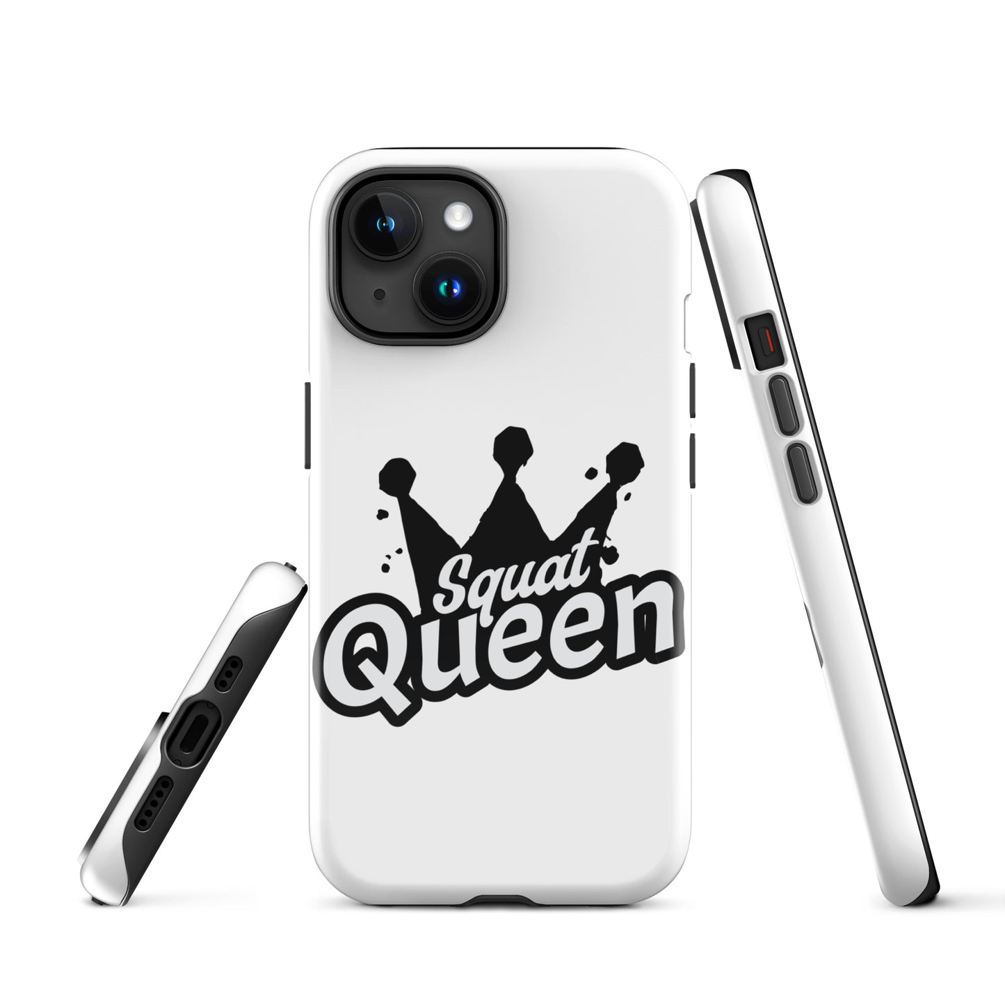 Gym Inspired Protective Tough Case for iPhone® Squat Queen