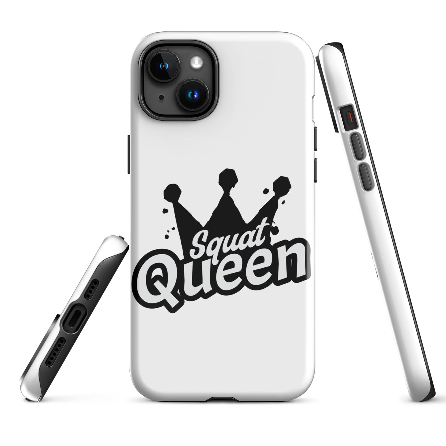 Gym Inspired Protective Tough Case for iPhone® Squat Queen