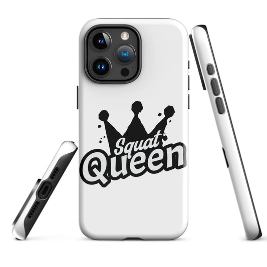 Gym Inspired Protective Tough Case for iPhone® Squat Queen