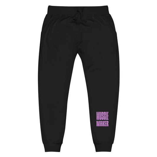 Athletic Fleece Joggers - Muscle Maker