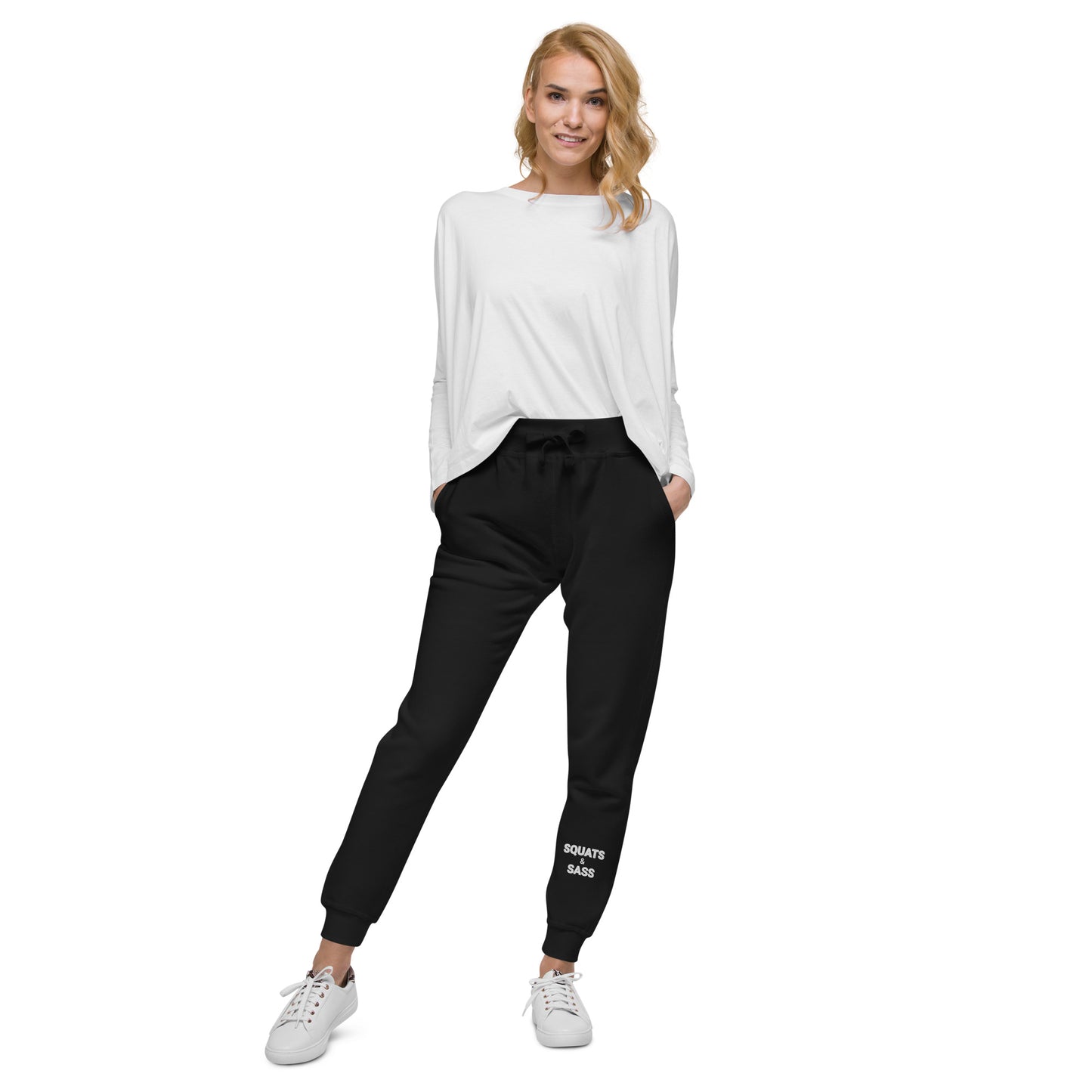 Athletic Fleece Joggers - Squats & Sass