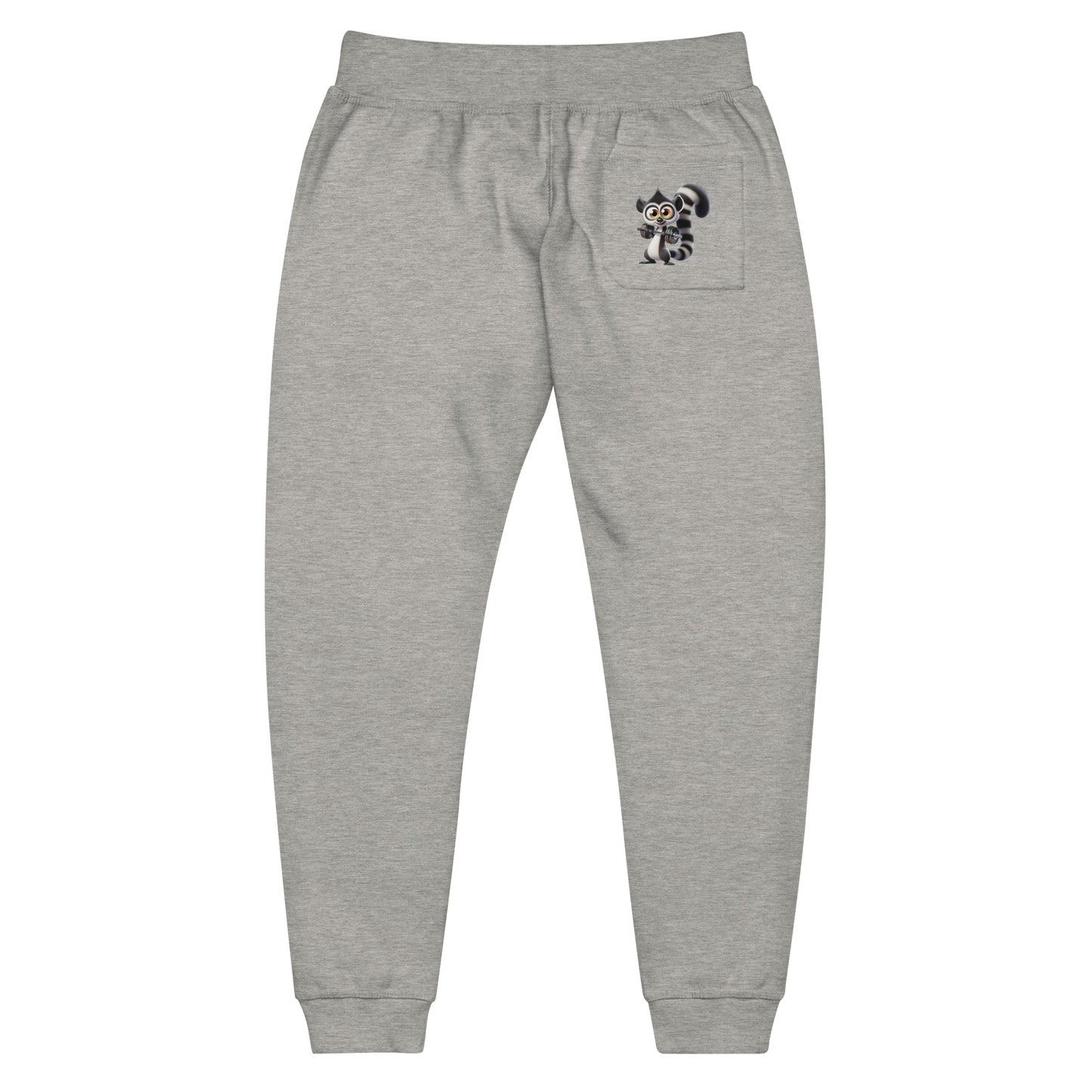 Athletic Fleece Joggers - Cute Lemur