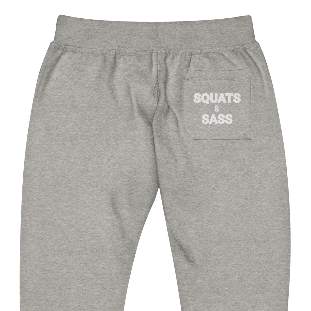 Athletic Fleece Joggers - Squats & Sass