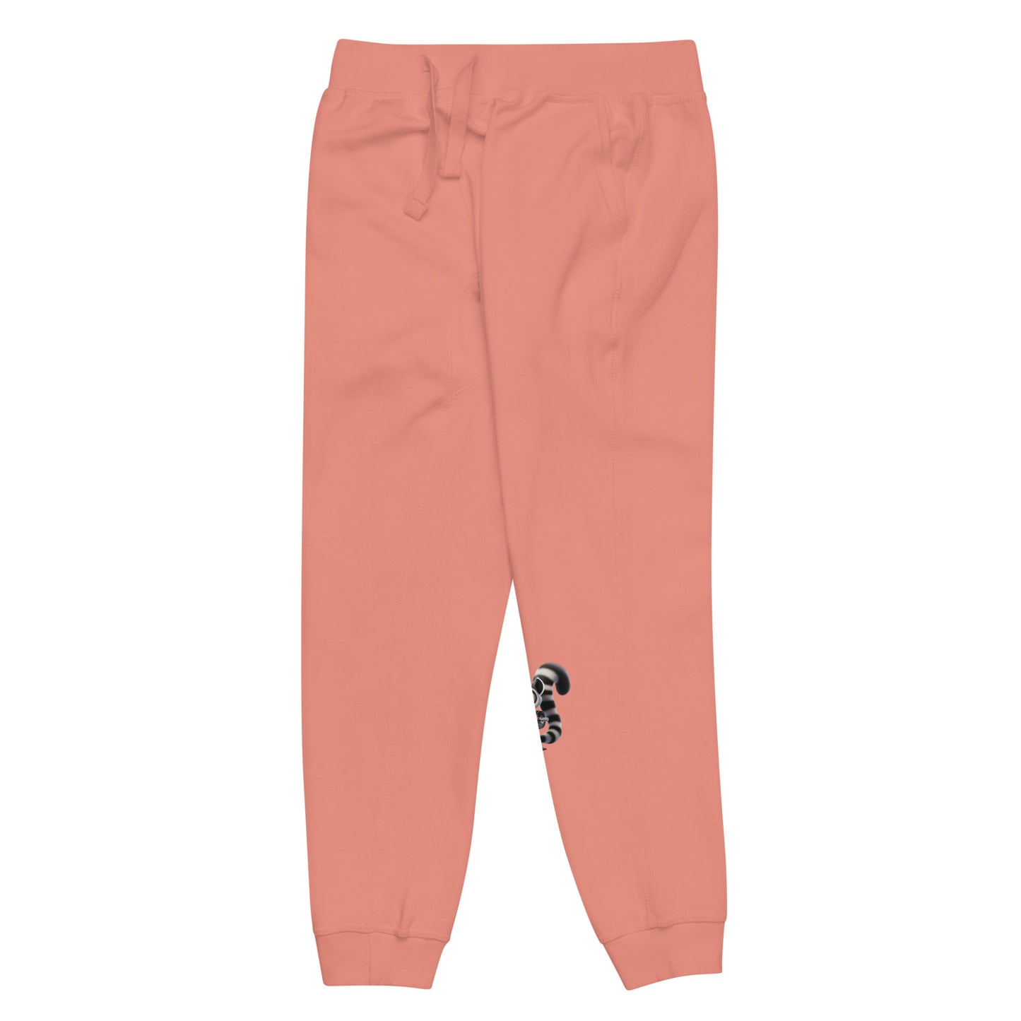 Athletic Fleece Joggers - Cute Lemur