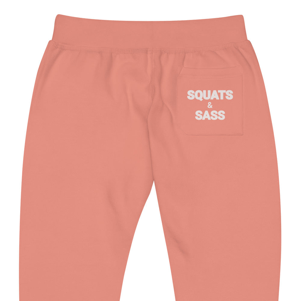 Athletic Fleece Joggers - Squats & Sass