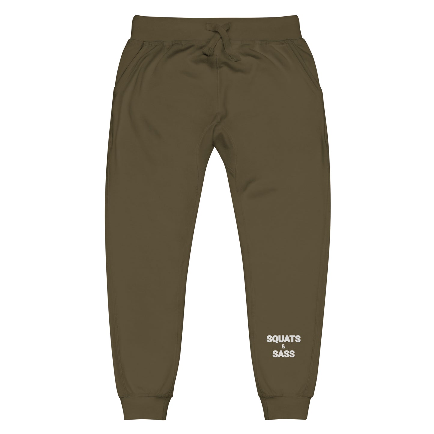 Athletic Fleece Joggers - Squats & Sass