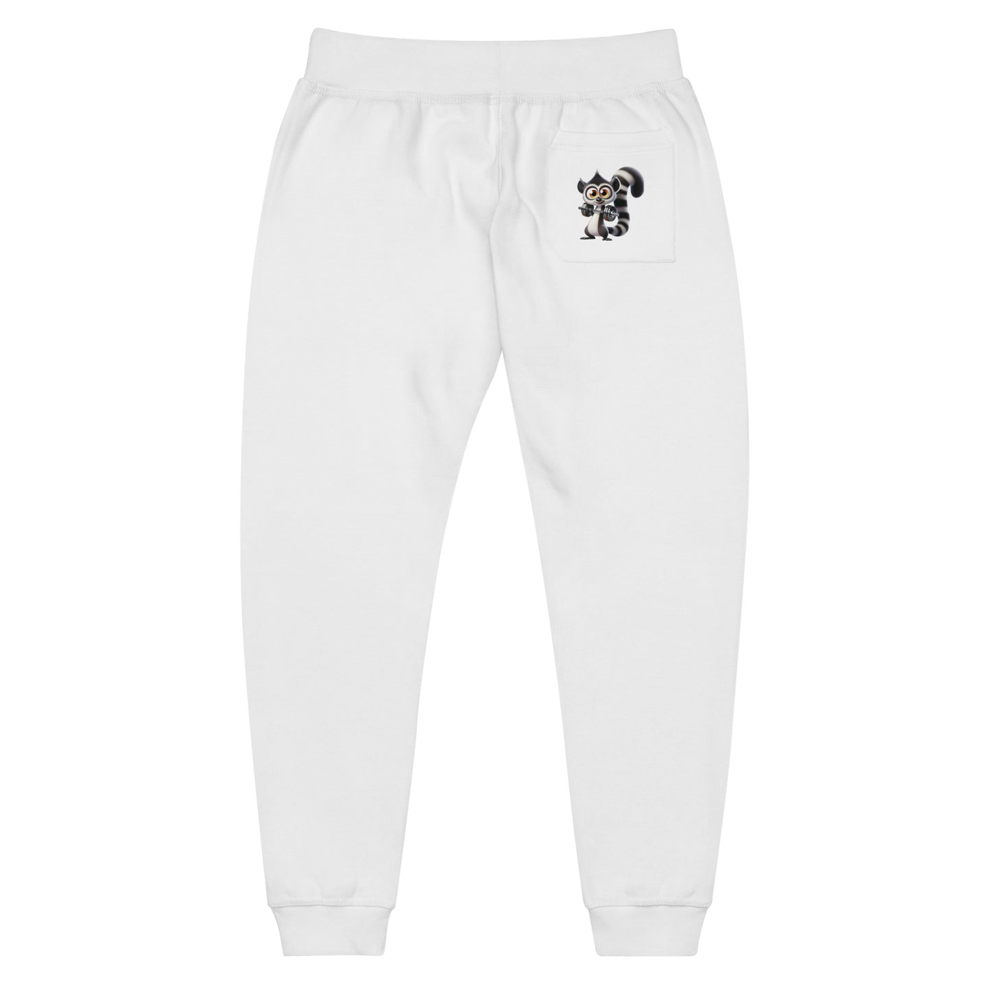 Athletic Fleece Joggers - Cute Lemur