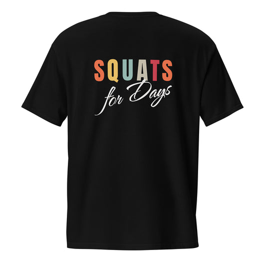 Casual Gym Wear Tee - Squat for Days