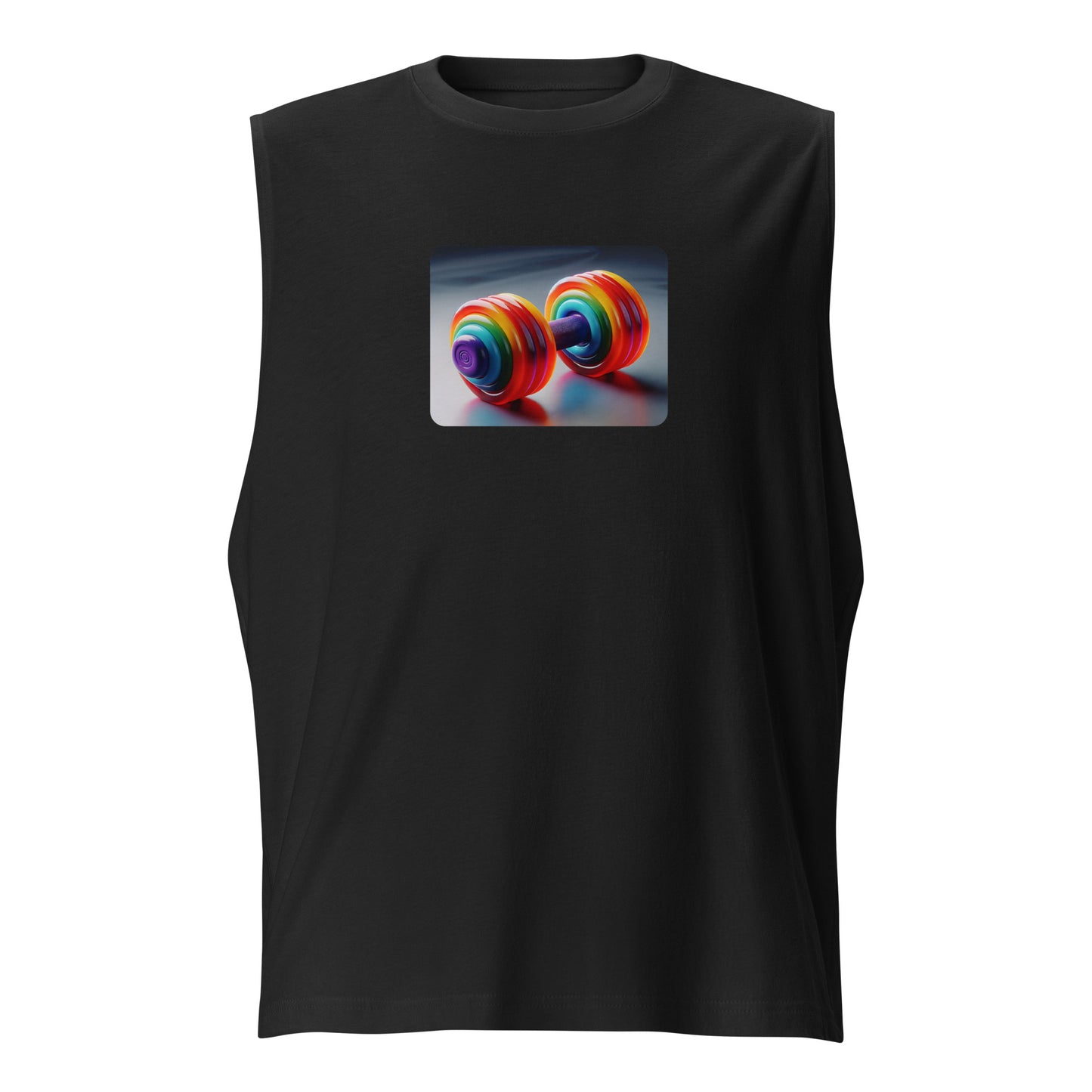 Athletic Fashion Tank - Vivid Dumbbell