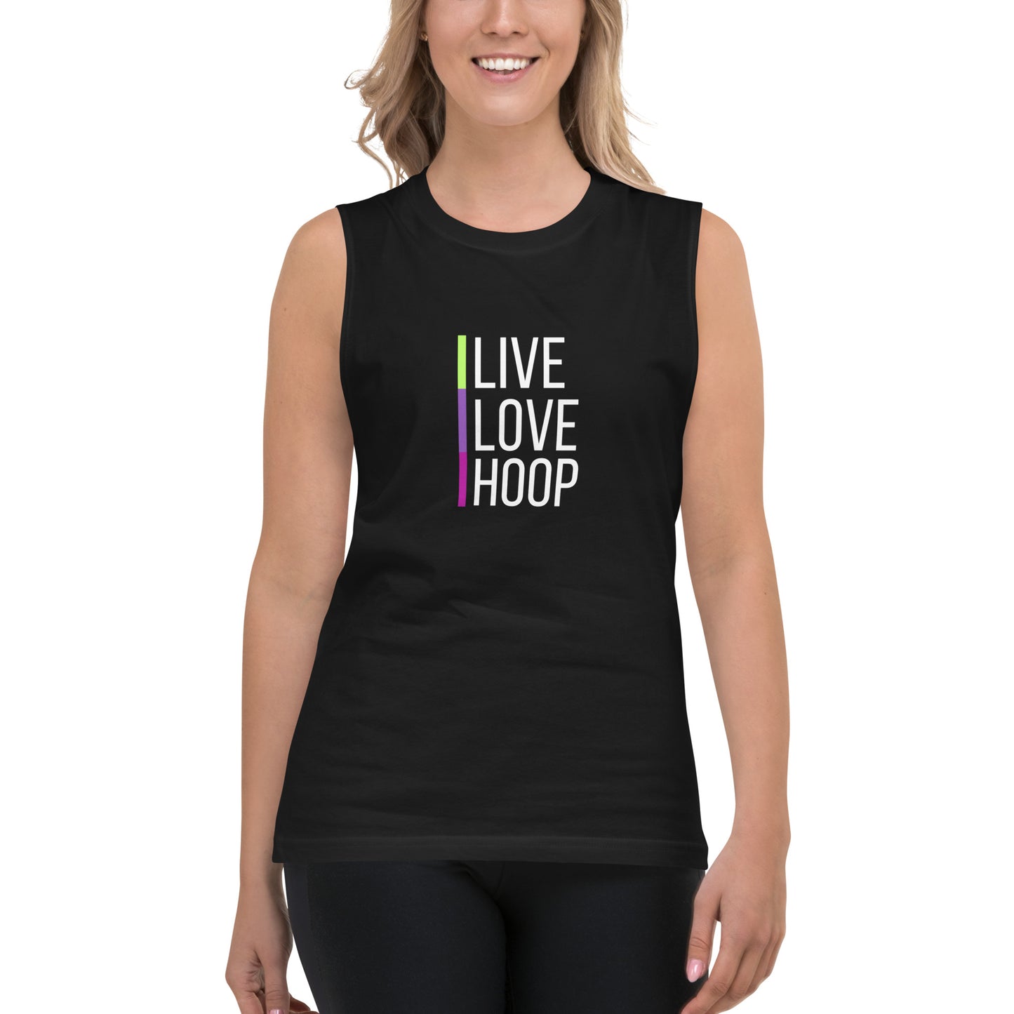 Athletic Fashion Tank - Live Love Hoop