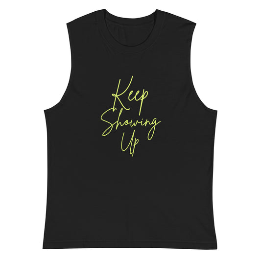 Athletic Fashion Tank - Keep Showing up