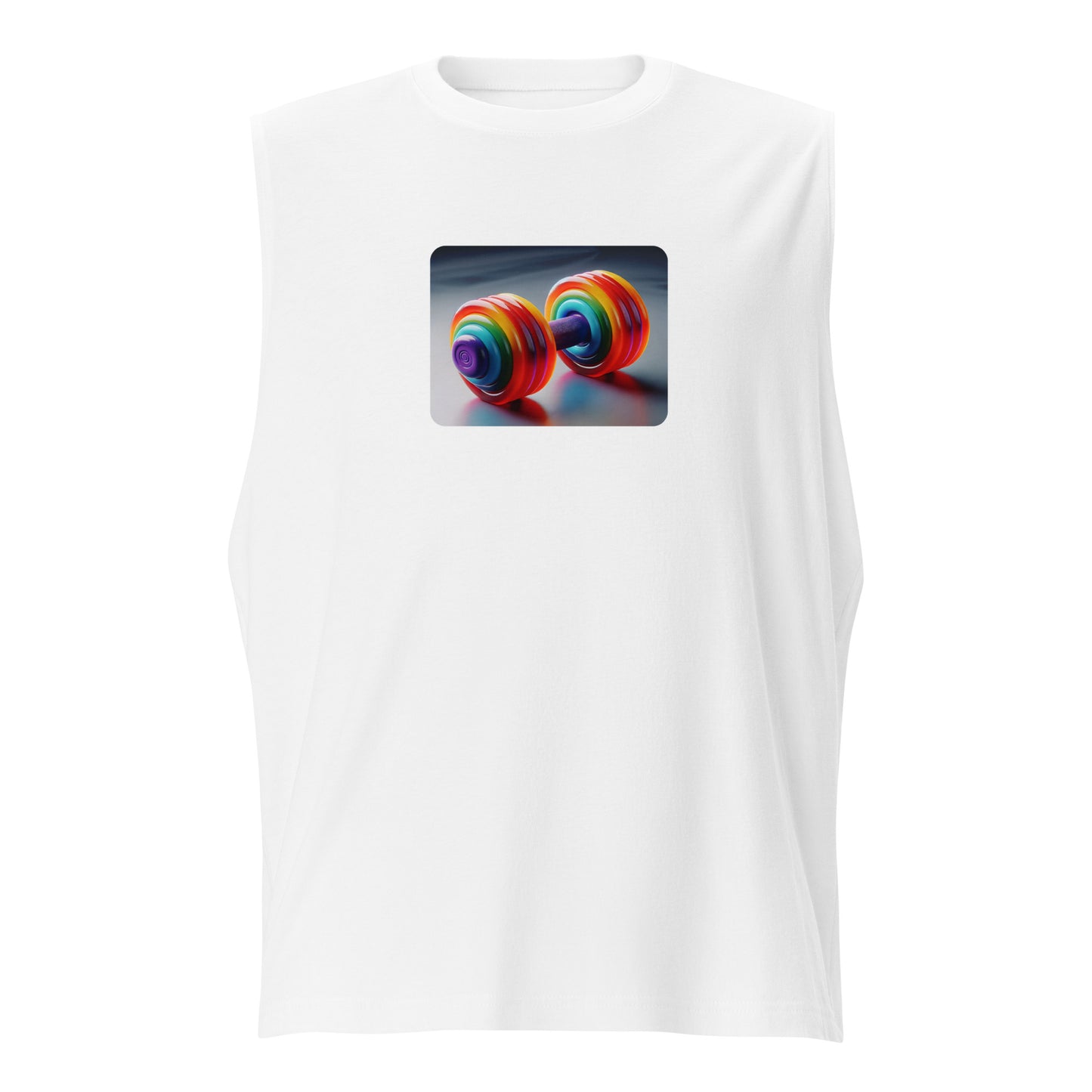 Athletic Fashion Tank - Vivid Dumbbell