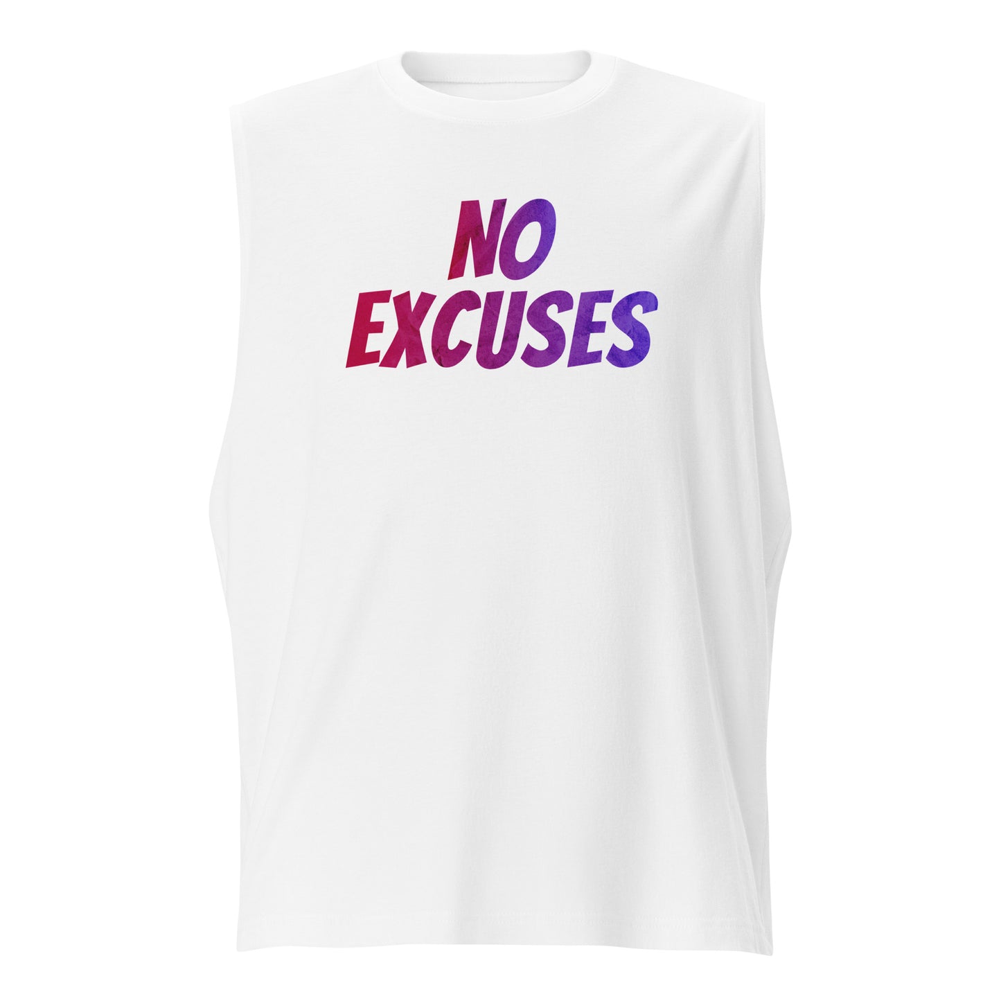 Athletic Fashion Tank - No Excuses