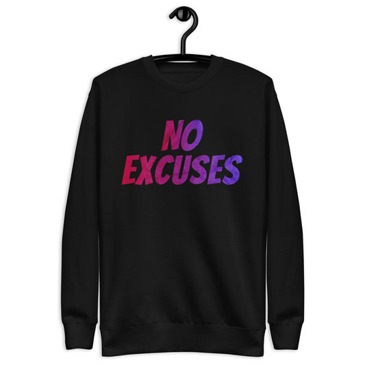 Premium Fitness Sweatshirt - No Excuses