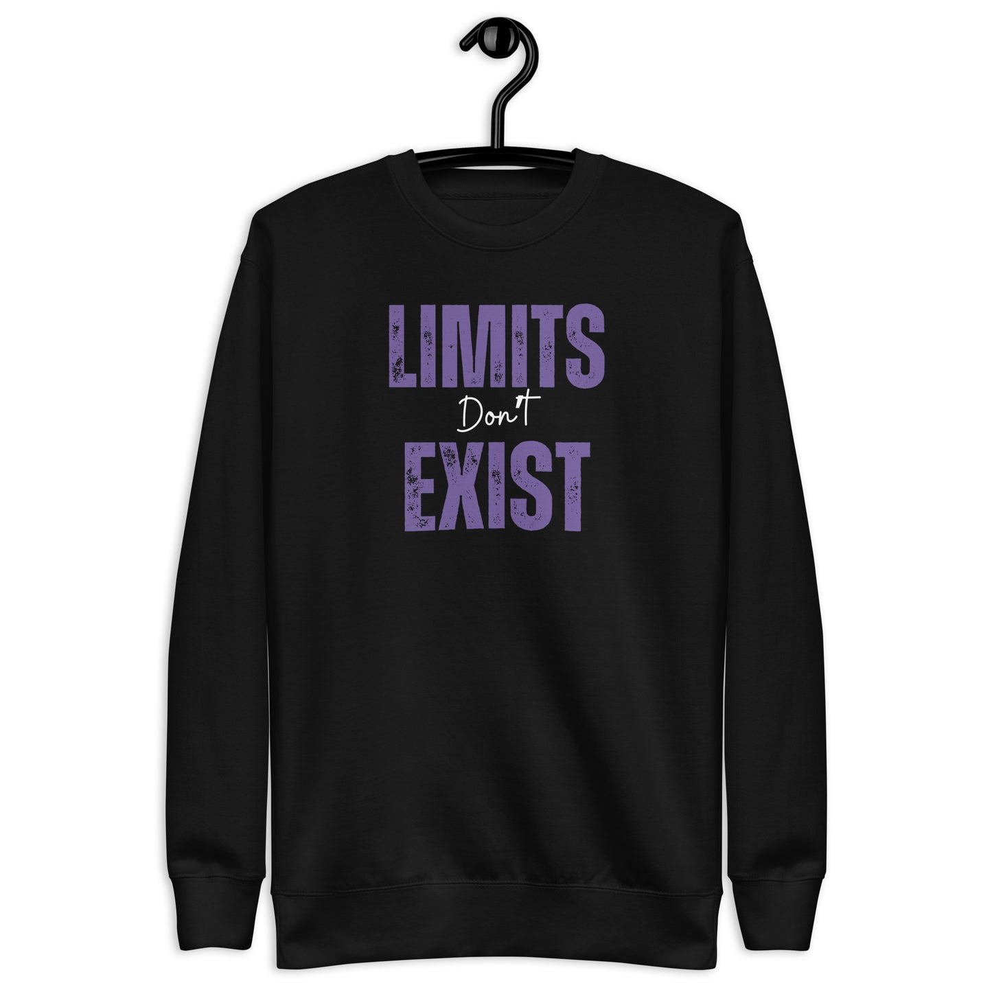 Premium Fitness Sweatshirt - Limits Don't Exist