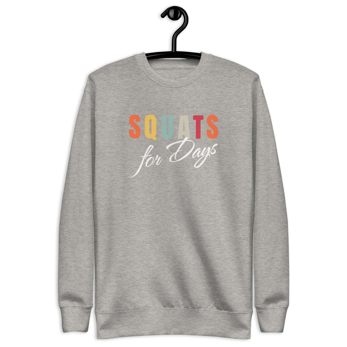 Premium Fitness Sweatshirt - Squats For Days