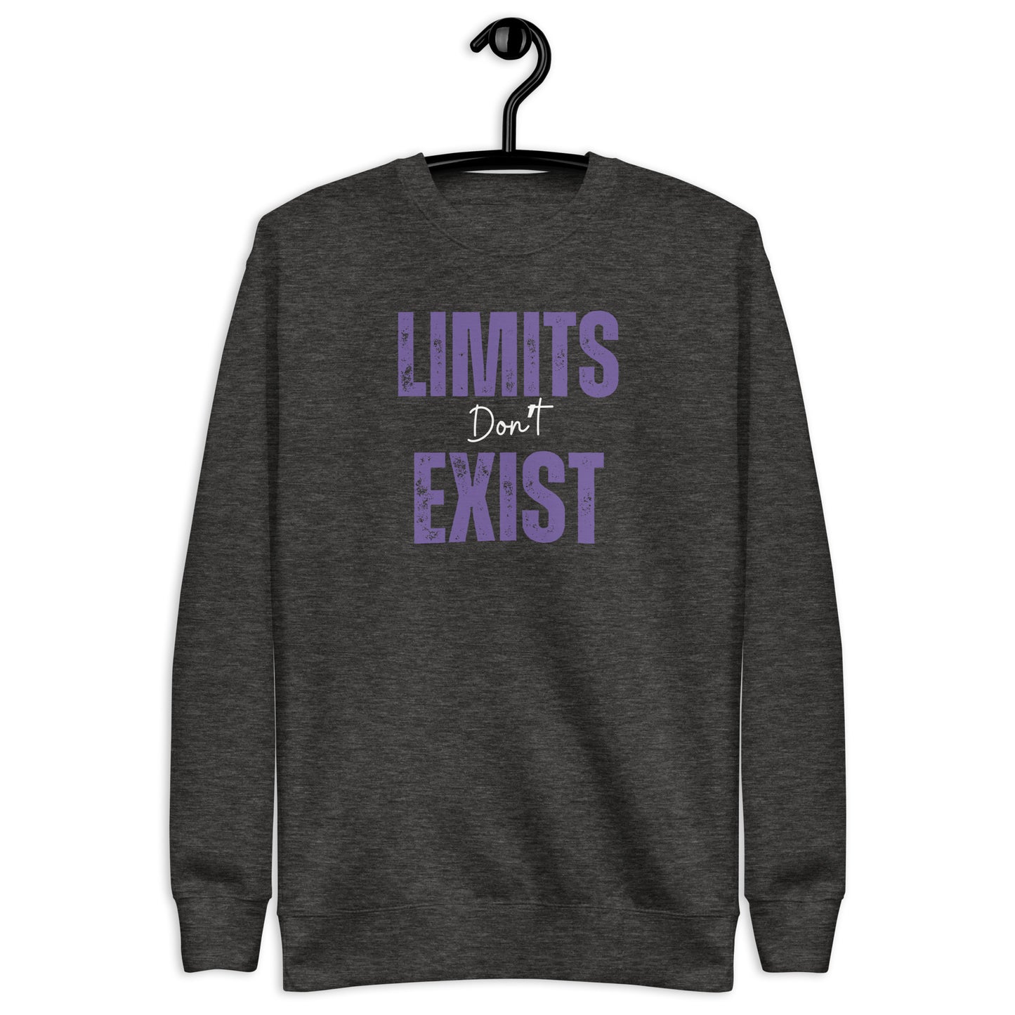 Premium Fitness Sweatshirt - Limits Don't Exist