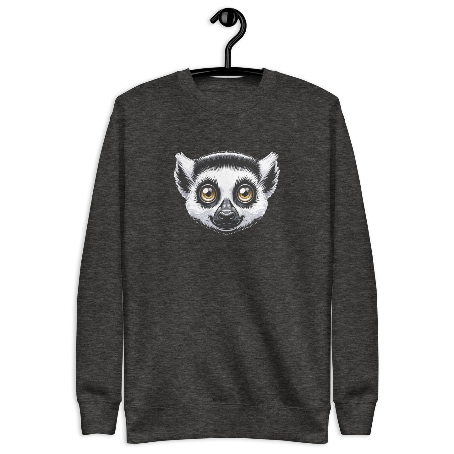 Premium Fitness Sweatshirt - Lemur Face