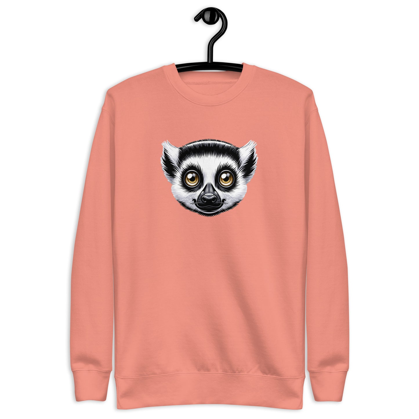 Premium Fitness Sweatshirt - Lemur Face