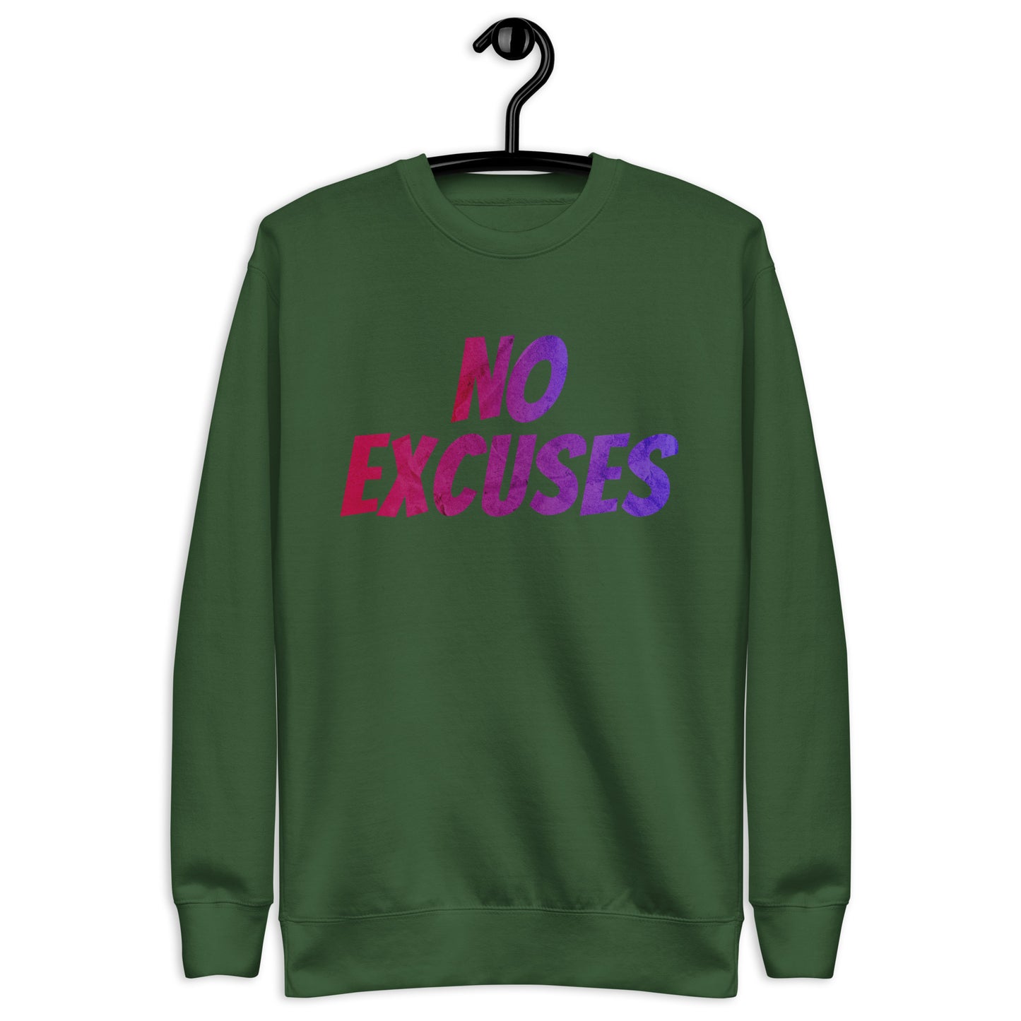 Premium Fitness Sweatshirt - No Excuses