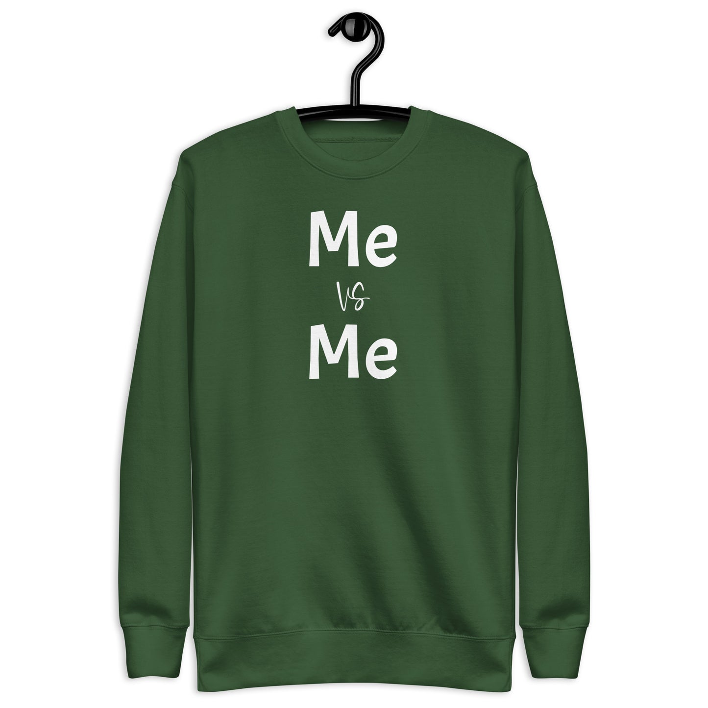 Premium Fitness Sweatshirt - Me Vs. Me