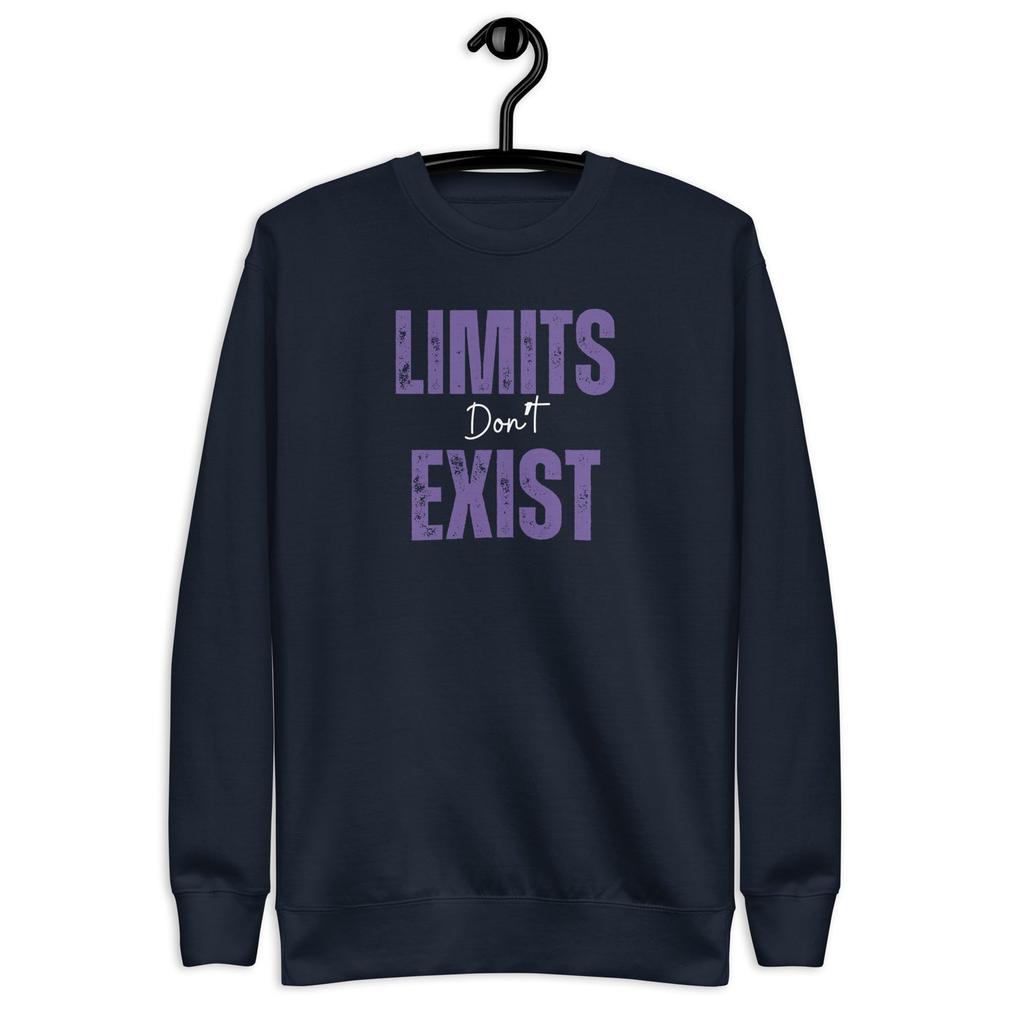 Premium Fitness Sweatshirt - Limits Don't Exist