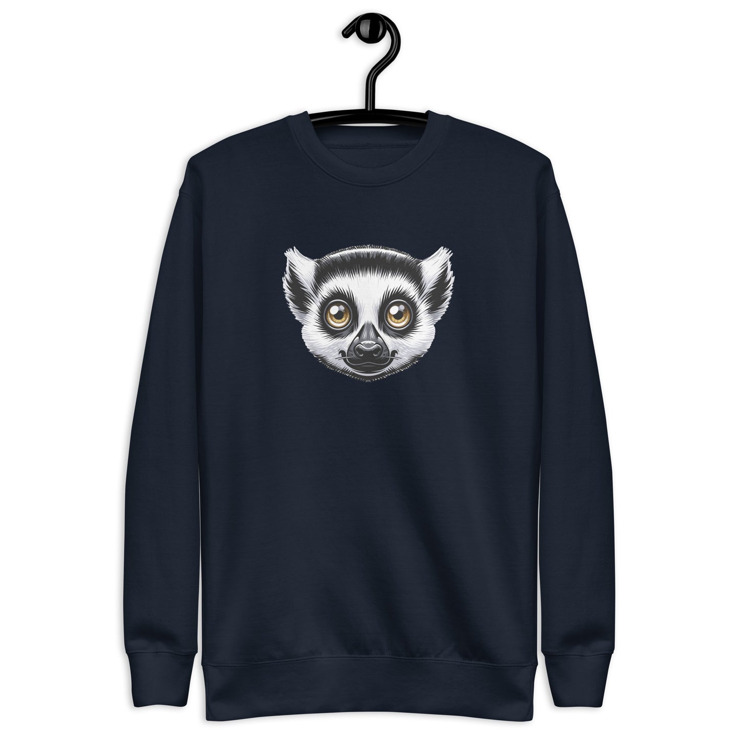 Premium Fitness Sweatshirt - Lemur Face