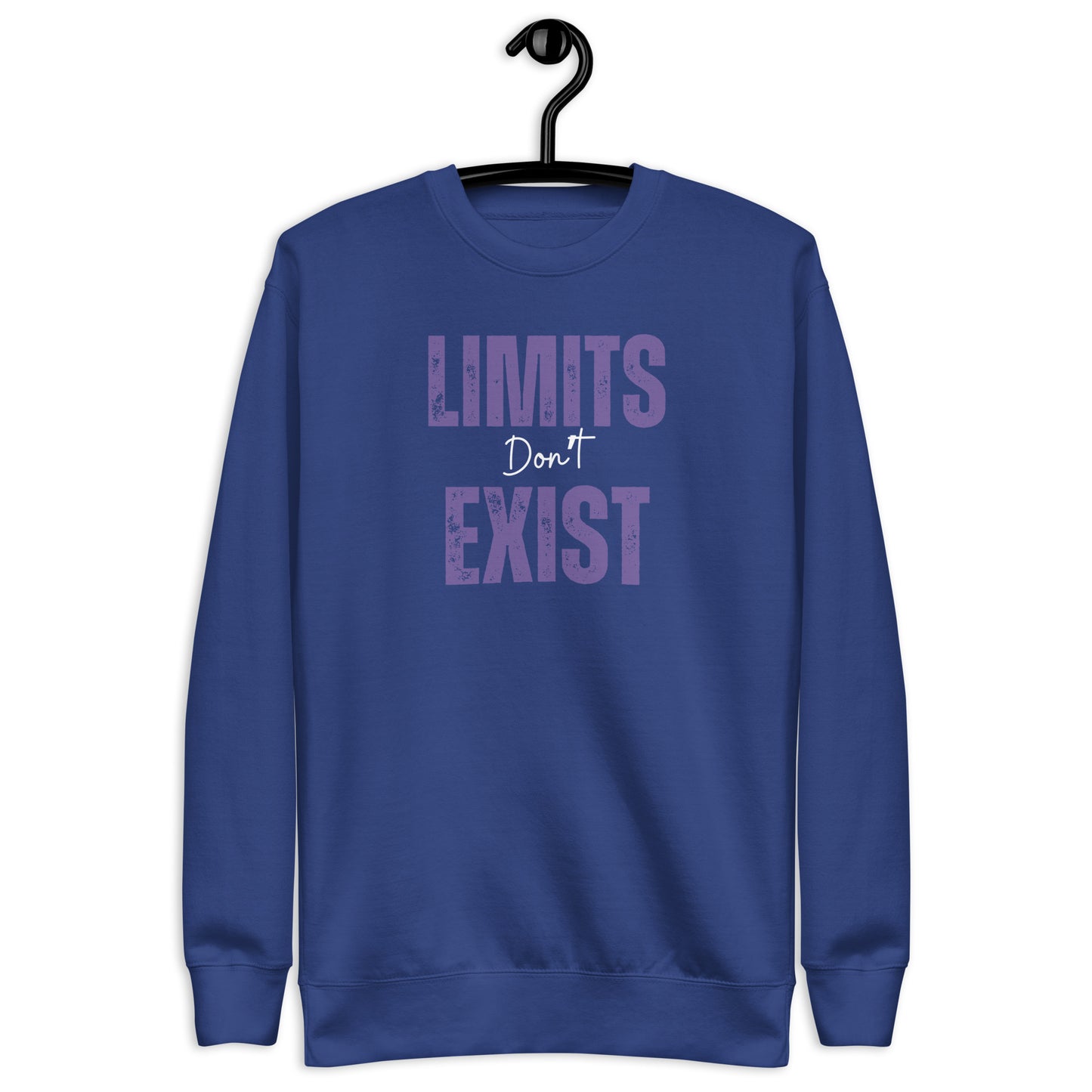 Premium Fitness Sweatshirt - Limits Don't Exist