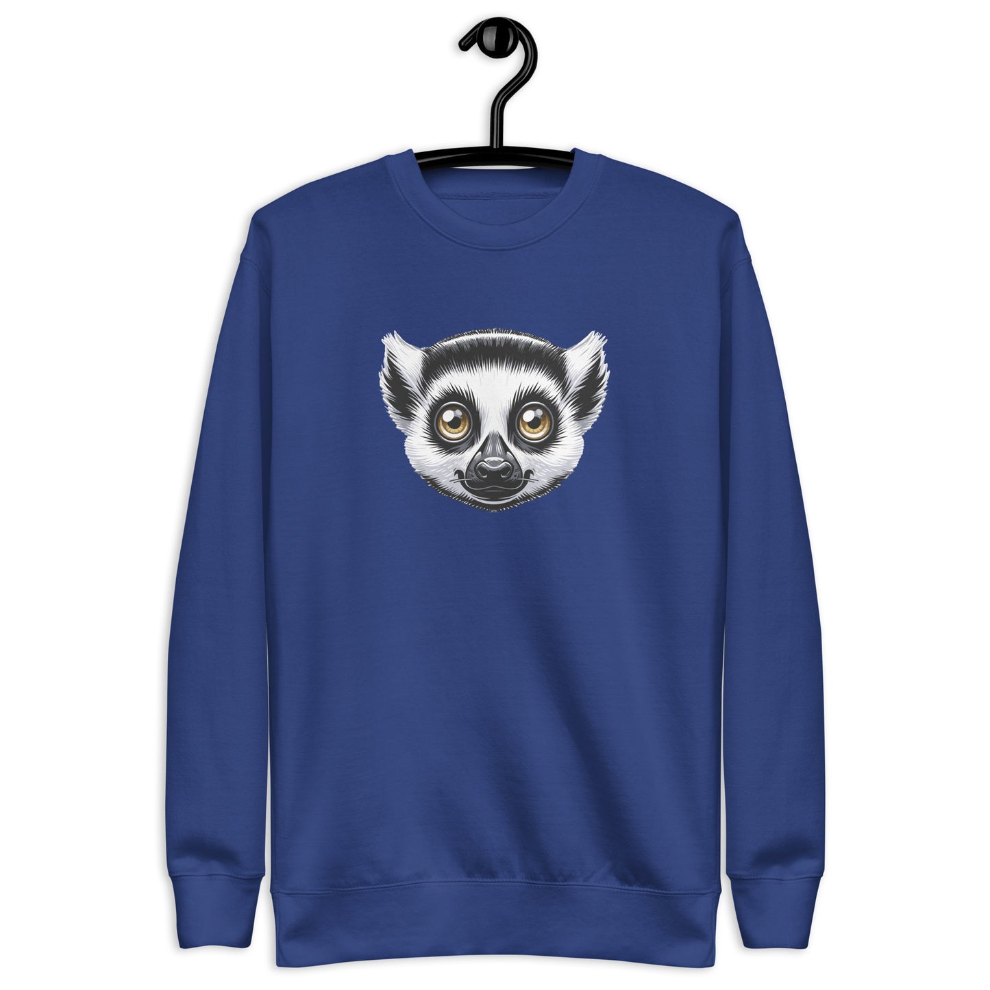 Premium Fitness Sweatshirt - Lemur Face