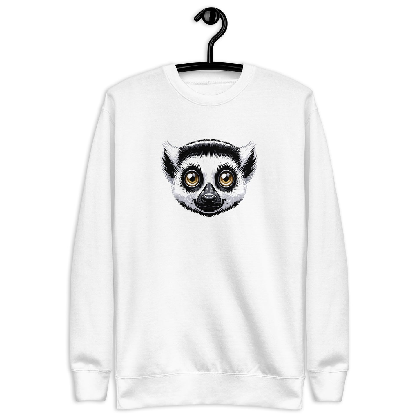 Premium Fitness Sweatshirt - Lemur Face