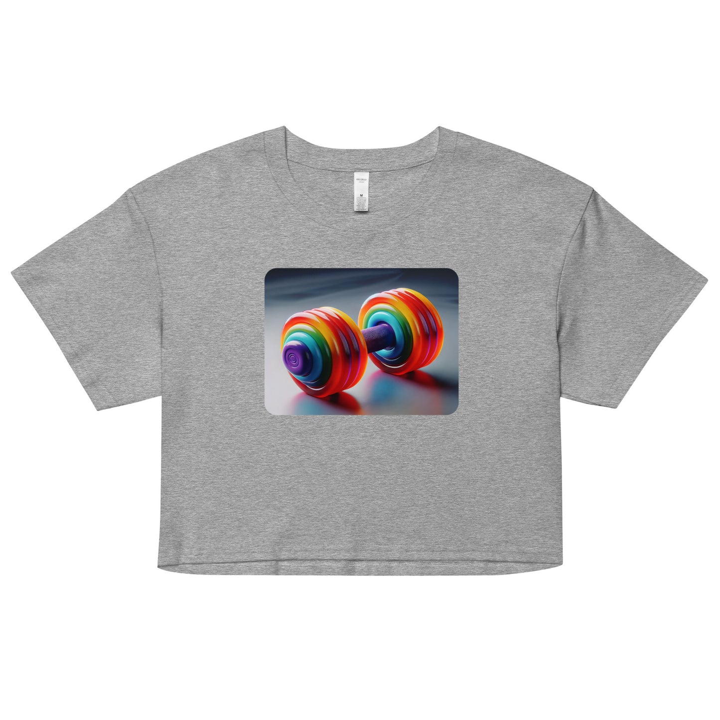 Athletic Fashion Top - Vivid Dumbbell