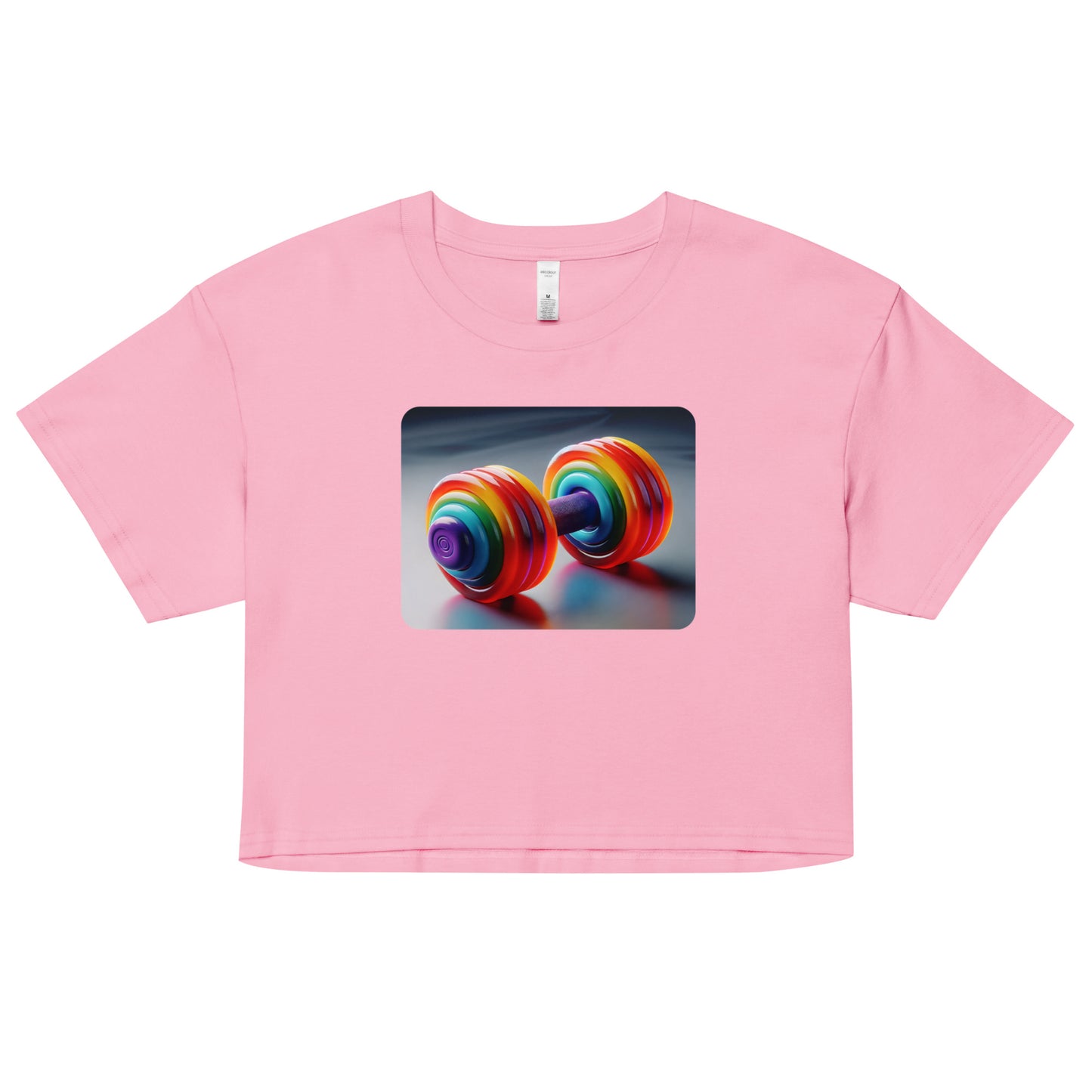 Athletic Fashion Top - Vivid Dumbbell