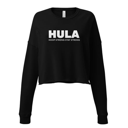 Gym Crop Pullover - HULA Hoop Strong Stay Strong