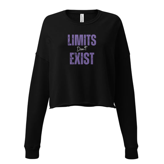 Gym Crop Pullover - Limits Don't Exist