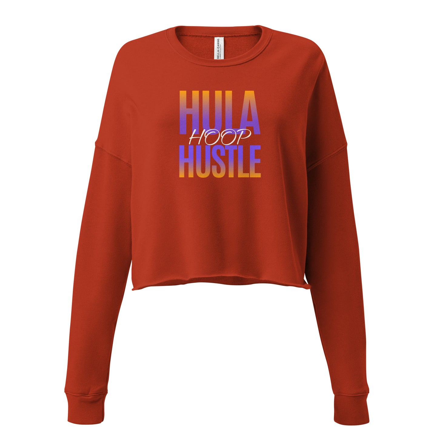 Gym Crop Pullover - Hula Hoop Hustle