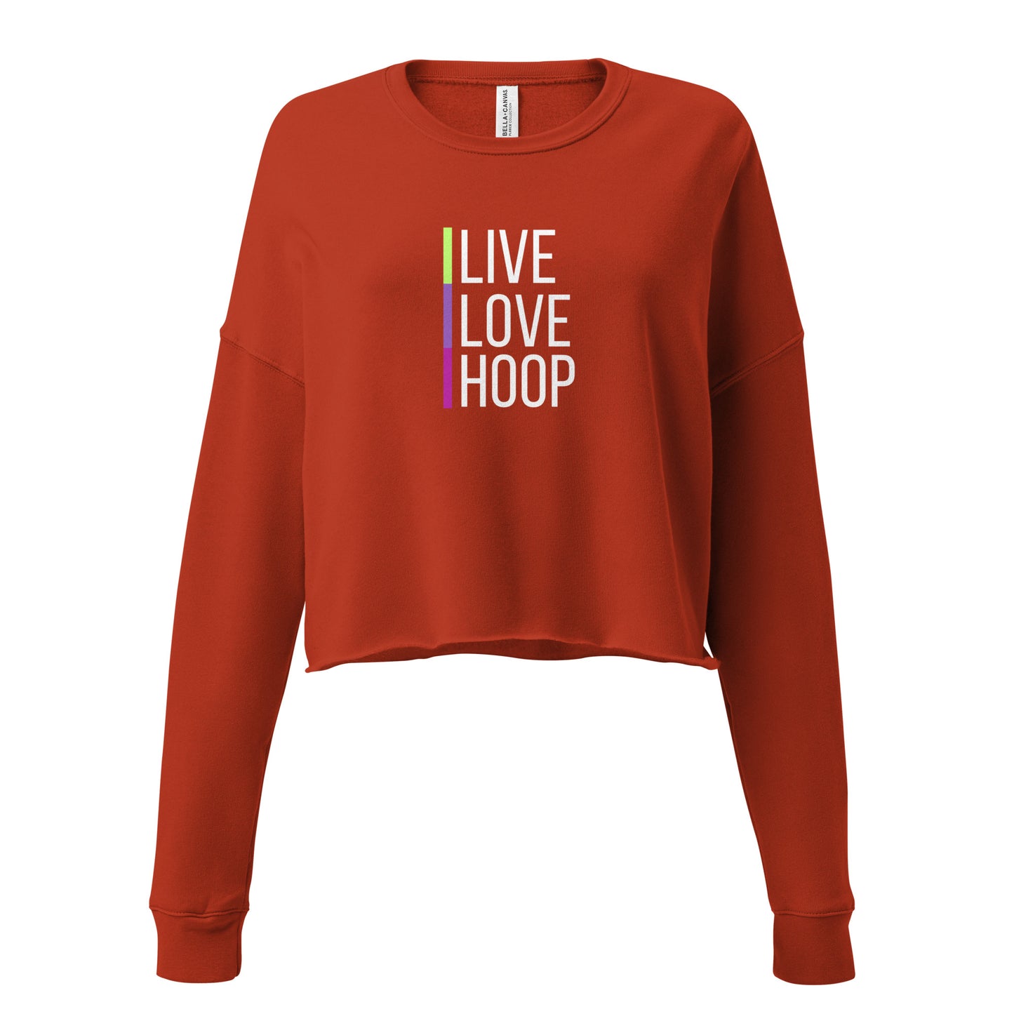 Gym Crop Pullover - Live Love Hoop