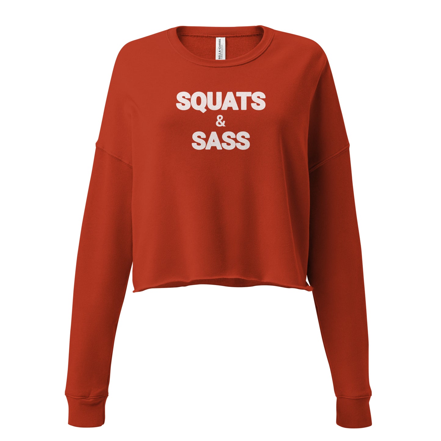 Gym Crop Pullover - Squats & Sass