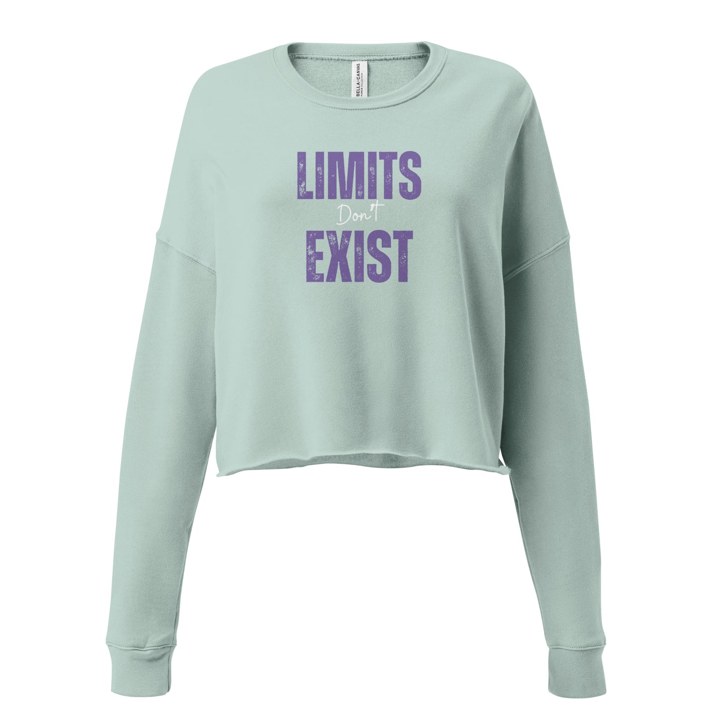 Gym Crop Pullover - Limits Don't Exist