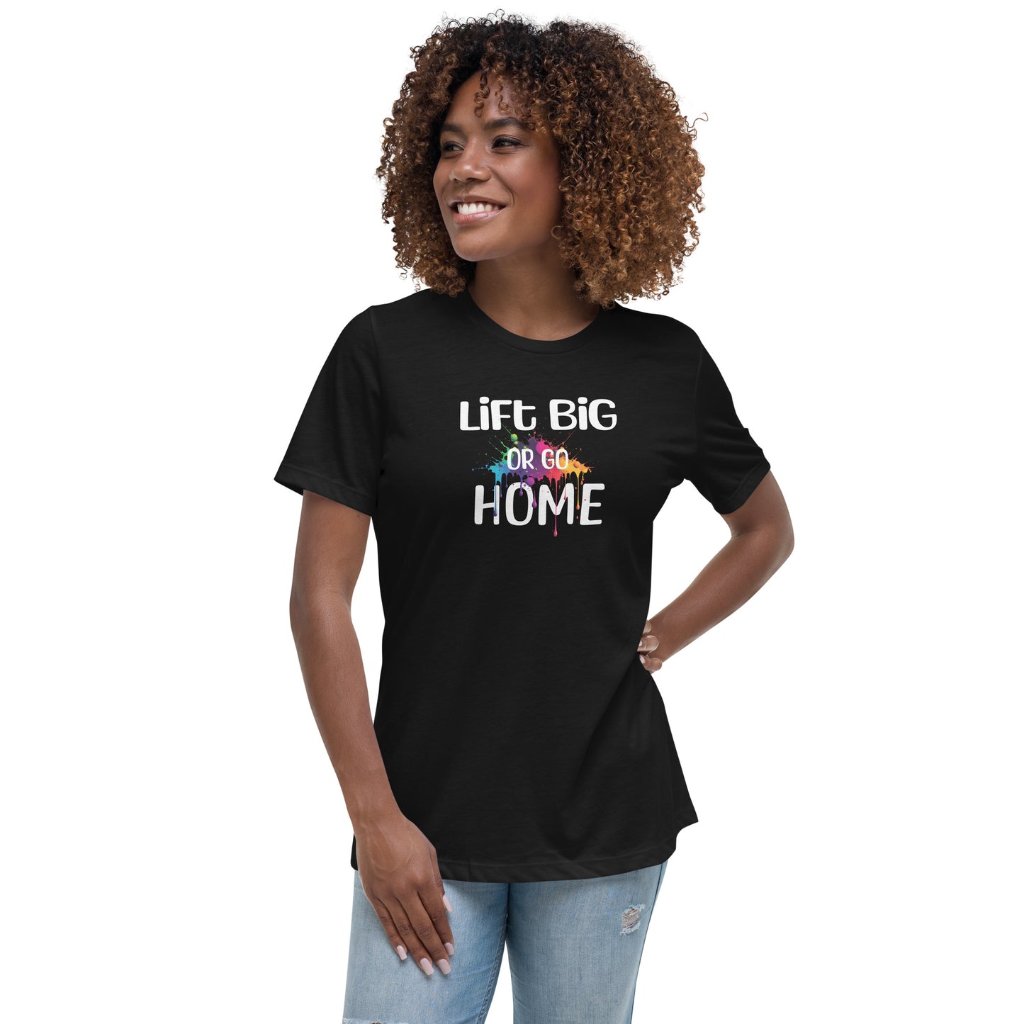 Sports Fashion T-Shirt - Lift Big Or Go Home