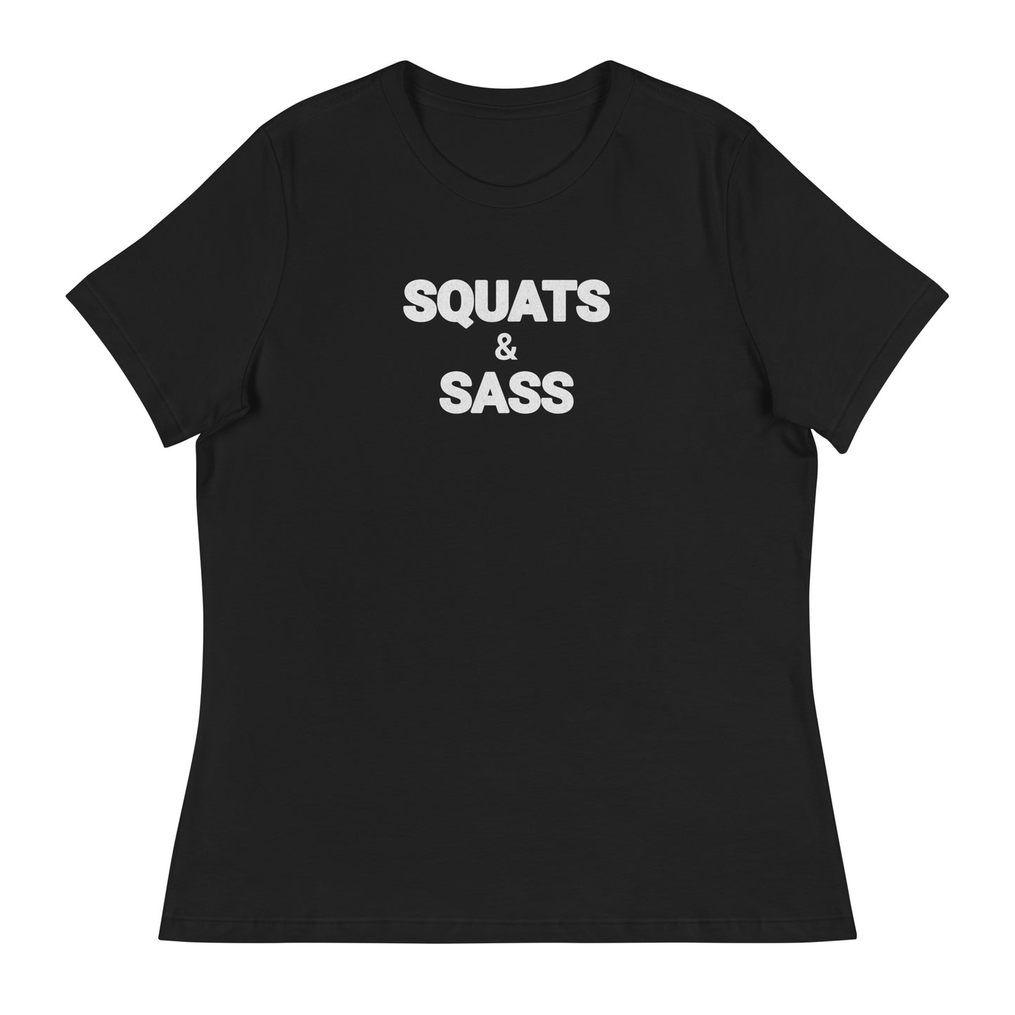 Sports Fashion T-Shirt - Squats & Sass