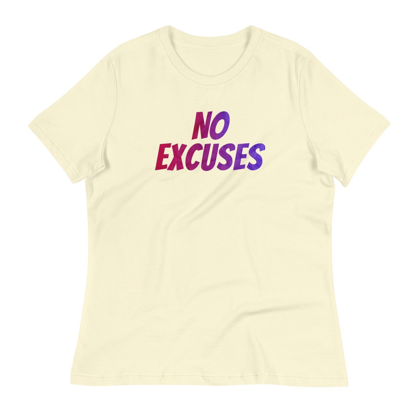 Sports Fashion T-Shirt - No Excuses