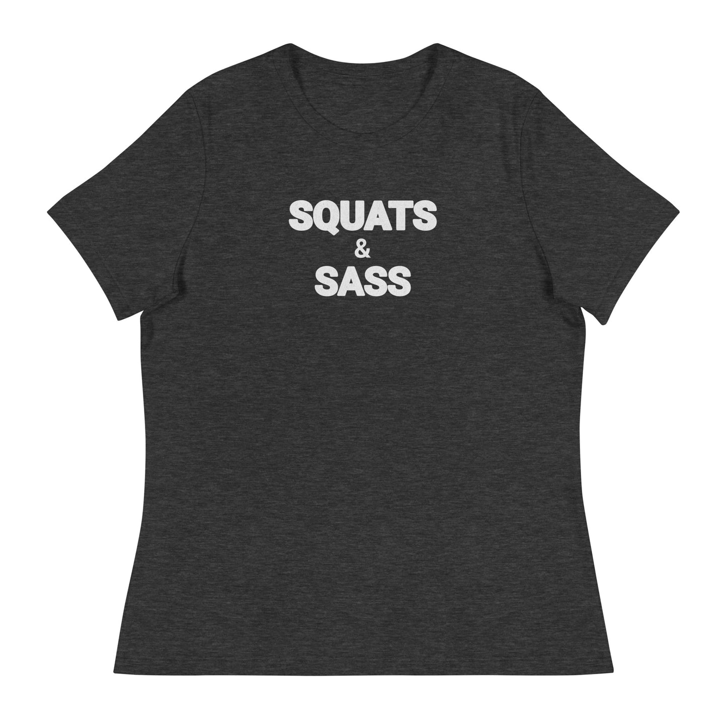 Sports Fashion T-Shirt - Squats & Sass