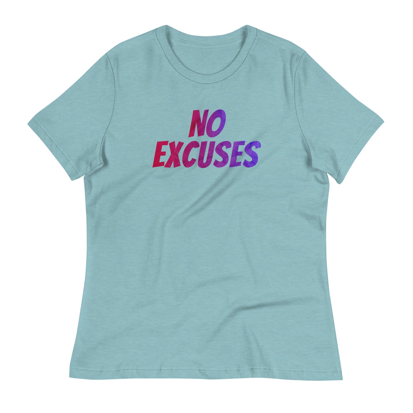 Sports Fashion T-Shirt - No Excuses